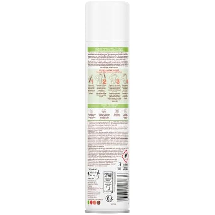 Batiste Dry Shampoo in Bare 200ml, Barely Scented Light Fragrance, No Rinse Spray to Refresh Hair in Between Washes - Image 2